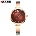 CURREN 9012 New Creative Design Watch Women Casual Fashion Stylish Ladies Gift Wrist Watch Vintage Timepieces relogio feminino